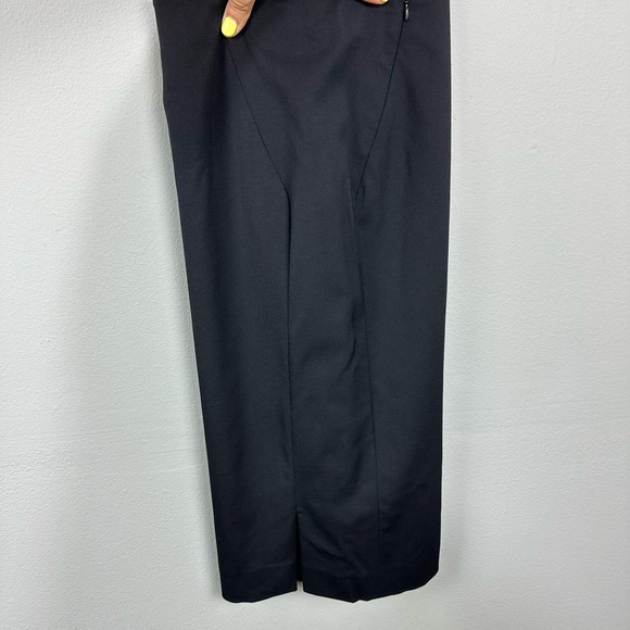 Gucci Vintage 1998 Pencil Skirt Sz 4 US 40IT Black Wool Knee Length Tom Ford Era - Picture 12 of 13